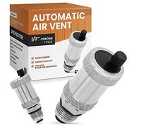 Valvola di scarico automatica per refrigeratore da 1/2 pollice Vite di scarico Scarico automatico semplice per riscaldatori Colore cromo