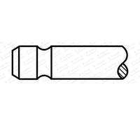 Valvola di scarico Bimetallo/-ico 91-531032-00 GOETZE ENGINE per DACIA RENAULT