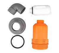 Valvola di scarico con presa d’aria automatica G2, valvola pneumatica a passaggio diretto, valvola di scarico auto in plastica PP con filettatura maschio G2 per sistemi ad aria deg (Tipo veloce 6663A