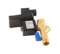 Valvola di scarico condensa G1/2 DN15 Valvola di scarico temporizzata elettronica automatica for la gestione della condensa del compressore d'aria(230V)