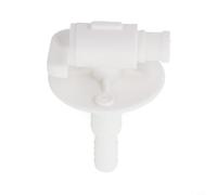 Valvola di scarico del serbatoio dell'acqua per camper con flangia compatibile con Camco 22223 per tubi da 3/4 pollici o 1/2 pollici Sostituzione diretta in plastica Montaggio per camper rimorchio