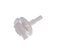 Valvola di scarico del serbatoio dell'acqua per camper con flangia compatibile con Camco 22223 Tubo da 3/4 pollici 1/2 pollici per caravan camper rubinetto di arresto in plastica