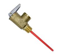Valvola di scarico della pressione a temperatura, accessorio di sicurezza per sonda estesa, valvola del serbatoio 'acqua calda con costruzione adorabile, protezione idraulica per i sistemi commerc