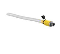 Valvola di scarico dell'olio in lega di zinco con alloggiamento in PC, movimento rapido per un facile cambio dell'olio compatibile con modelli Cadet Craftsman Tecumseh, giallo argento