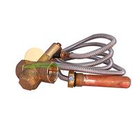 Valvola di scarico di sicurezza termica da 3/4" per bollitori o scambiatori di calore