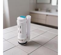 Valvola di scarico doppia Standard Fit per WC split con uscita da 6,0 a 7,5