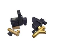 Valvola di scarico elettronica da 1/2" Filtro compressore aria Serbatoio di accumulo aria secca Raffreddatore di scarico Valvola magnetica elettromeccanica a secco 220 V(One body type)