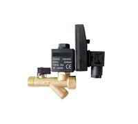 Valvola di scarico elettronica integrata per compressore d'aria G1/2", 24 V/110 V/220 V, regolatore automatico del temporizzatore per serbatoio del gas, valvola solenoide (220 V)