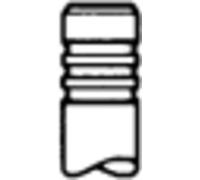 Valvola di scarico Bimetallo/-ico 331132 TRW Engine Component per VW SEAT AUDI