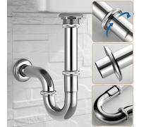 Valvola di scarico lavabo design a strisce antiscivolo per bagno con anelli di t