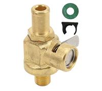 Valvola di Scarico 'olio Motore F124N in Metallo M10 - 1,25 Filo, Valvola a Sfera, un Tocco, Analisi del Campionamento, Materiale Premium, Facile Installazione, per Veicoli con