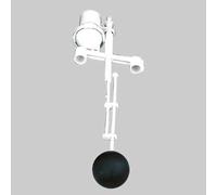 VALVOLA DI SCARICO PER CASSETTA INCASSO SARA PNEU Singolo Scarico Pucci