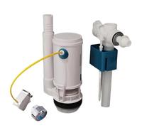 Valvola Di Scarico Per Cassetta Linear Control Toilet Fitting Outlet Valve Water Saving Flush Kit Tank Drain Fittings System(Slpit side inlet)