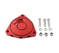 Valvola di Scarico Pressione,Pop off Turbo Distanziale piastra valvola di scarico turbo Uso adatto per Honda Civic 1.5T Coupe 2015-2021, motore billet(Red)