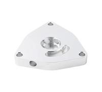 Valvola di Scarico Pressione,Pop off Turbo Distanziale piastra valvola di scarico turbo Uso adatto per Honda Civic 1.5T Coupe 2015-2021, motore billet(Sliver)