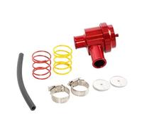 Valvola di Scarico Pressione,Pop off Turbo Valvola di deviazione turbo Uso adatto per Audi TT Quattro 00-06, valvola di scarico, boost 1.8T 2.7T(Red)