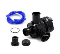 Valvola di Scarico Pressione,Pop off Turbo Valvola di scarico della pressione di scarico in lega di alluminio Uso adatto per turbine dei motori delle auto, resistente all'usura e alla ruggine(Black)