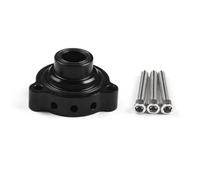 Valvola di Scarico Pressione,Pop off Turbo Valvola di scarico turbo Uso adatto per BMW Mini Cooper PEUGEOT 1.6 motori turbo 207 GT GTI 307 e 308 adattatore valvola di sicurezza(Black)