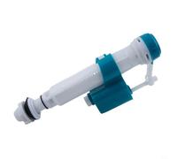 Valvola di scarico regolabile per WC con ingresso inferiore con galleggiante di riempimento e meccanismo a sifone per serbatoi d'acqua ad alta pressione, raccordi idraulici da bagno in ABS da 21-30 cm