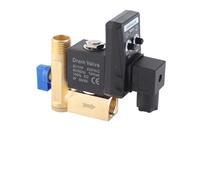 Valvola di scarico temporizzata elettronica automatica G1/2 DN15 for la gestione della condensa del compressore d'aria Valvola di scarico elettronica(230V)