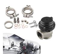 Valvola di scarico turbo - Turbocompressore esterno flangiato | Kit valvola di scarico di ricircolo | Valvola a saracinesca per rifiuti turbocompressore, valvola a tubo di scarico in composito