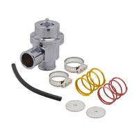 Valvola di scarico turbo universale per auto, valvola di scarico deviatrice di ricircolo, valvola di scarico BOV da 25 mm o 34 mm, parte in alluminio(25mm)