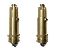 Valvola di scarico universale a molla in ottone da 28 mm for scarico lavabo, vasca, doccia, accessori di ricambio(2PCS)