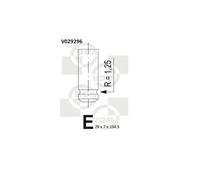 Valvola di scarico V029296 BGA per OPEL CORSA A Hatchback KADETT E Hatchback