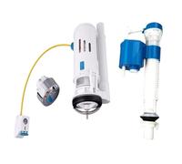Valvola di Scarico WC Linear Control Toilet Fitting Outlet Valve Water Saving Flush Kit Tank Drain Fittings System(1-piece tottom inlet)