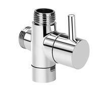 Valvola di separazione 'acqua a tre vie con ingresso e uscita da 1/2" for doccia, conversione del rubinetto, interruttore di commutazione, accessori for il bagno