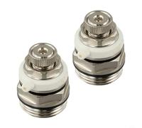 Valvola di sfiato automatica in ottone per radiatori, valvola di sfiato automatica per sistemi di riscaldamento centralizzato, compatibile con radiatori, caldaie e pavimento