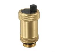 Valvola di sfiato automatica in ottone per riscaldamento, pressione di prova a 12 bar, rimozione efficiente dell'aria per sistemi da 3/8" e 1/2" (ZH-G1/2)