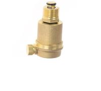 Valvola di sfiato automatica in ottone per scaldabagni solari, filettatura BSP da 1/2", rilascio di pressione da 1,6 MPa con design di installazione verticale