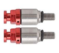 Valvola di Sfiato della Forcella, Durevole Professionale della Lega di Alluminio delle Valvole di Sfiato della Valvola di Sfiato della Forcella Dell'installazione Facile M5x0.8 per i Motocicli (Rosso)