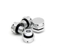 valvola di sfiato impermeabile Tappo di sfiato a vite in metallo M10x1,5 SS304 M10*1. Valvola in acciaio inossidabile(Nickel plated brass,M12x1.5-6pcs)