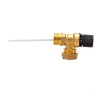 Valvola di sfiato in ottone a 6 bar compatibile con filettature di ingresso da 12 MBSP e raccordi a compressione da 15 mm a 92-95 C (DN20)