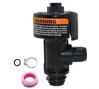 Valvola di sfiato manuale ad alto flusso 98209800 con O-Ring compatibile con Pentair per Clean e per Clear Plus per predator per fns Pool Spa Sistema di filtrazione Quick Install Air Release Parte di