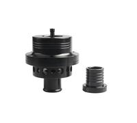 Valvola di Sfiato Turbo, Valvola Di Scarico Universale In Alluminio Turbocompressore Uso Adatto Per Golf MK4 Jetta A4 B5(Black)