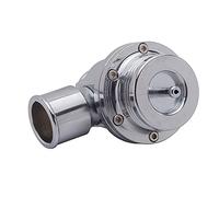 Valvola di sfiato, valvola di scarico valvola di scarico kit universale auto in alluminio parte turbo valvola di sfiato valvola di scarico deviatore ricircolo valvola di scarico 25 mm o 34 mm (34 mm)