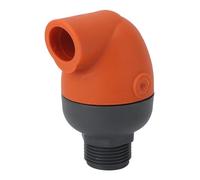 Valvola di Sfogo Aria per Irrigazione Agricola Automatica, Materiale in Plastica Resistente Tenuta Efficace, Sfiato per Irrigazione a Goccia Mezzo Pollice Giardinaggio Orticoltura