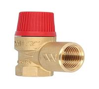 Valvola di sicurezza a membrana per impianto di riscaldamento a circuito chiuso 3 bar 50 kW max E 1/2 a A 3/4