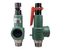 Valvola di sicurezza a molla con filettatura maschio A28H-16 Valvola di sicurezza per rilascio di pressione per caldaia serbatoio aria A28W (DN15,0,5 Mpa)