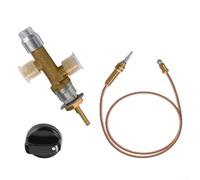 Valvola di sicurezza antincendio, kit di ricambio per riscaldatore con termocoppia e interruttore di scarico automatico per stufe a gas