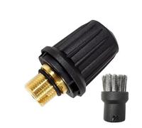 Valvola di sicurezza B26B Tappo di ricambio for serbatoio pulitore a vapore, compatibile con coperchio caldaia aspirapolvere Karcher SC1 SC2 CTK10 SC2D con spazzola