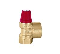 Valvola Di Sicurezza CA A Membrana 3/4" X 1", 2,5 Bar Per Riscaldamento
