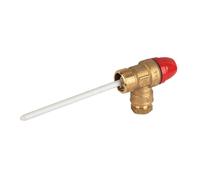 Valvola di Sicurezza Combinata Temperatura 6BAR Tiemme Raccorderie