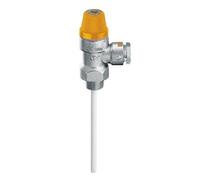 VALVOLA DI SICUREZZA COMBINATA TEMPERATURA E PRESSIONE M 3/4" x Diam 22 6 bar