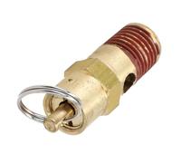 Valvola di sicurezza della pressione di scarico del compressore d'aria NPT da 1/4 '' Serbatoio Pop Off 125 PSI 135PSI 175PSI 200PSI 250PSI 270PSI(250PSI)