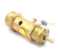 Valvola di sicurezza for compressore d'aria in ottone da 3/4 "BSPT filettatura maschio 143 PSI Pressostato Valvola pop-off