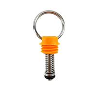 Valvola di sicurezza for coperchio fusto con blocco a sfera in acciaio inossidabile for un controllo sicuro della pressione di fermentazione(YELLOW -17psi)
